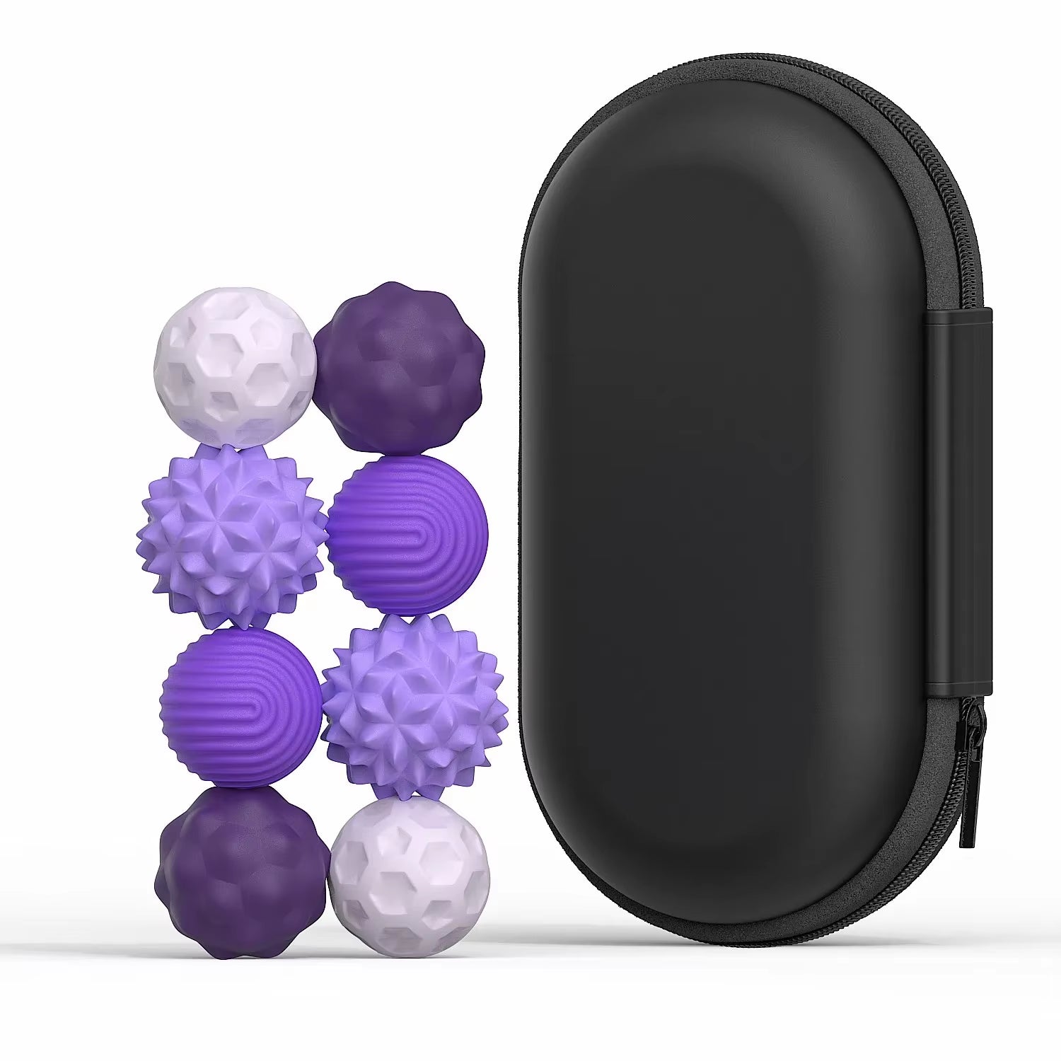 Silicone Magnetic Sensory Balls - Therapeutic Fidget Toy for Anxiety Relief and Support for Autism