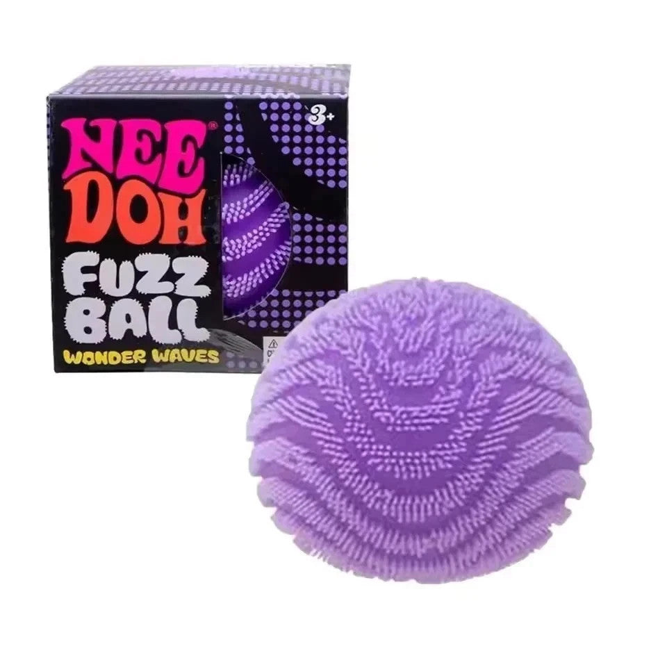 Schylling Needoh Fuzz Ball - Sensory Toy with a Velvet Texture Soft Cloud Squish