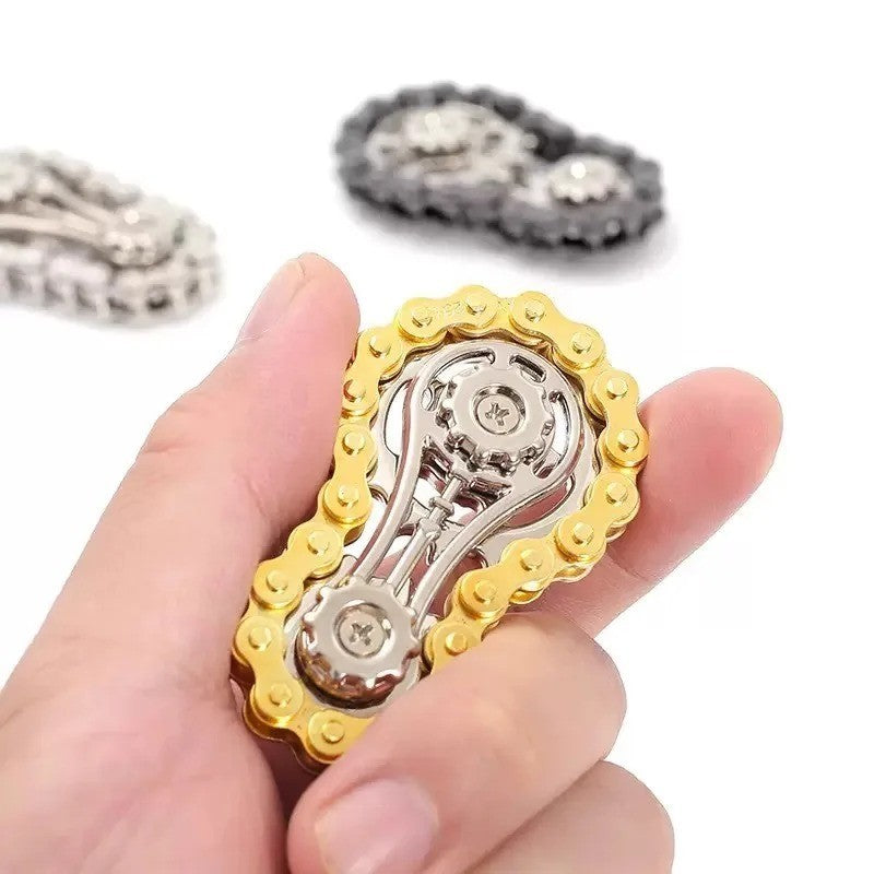 Premium Metal Fidget Spinner for Stress Relief - Ideal Handheld and Desk Accessory for Adults