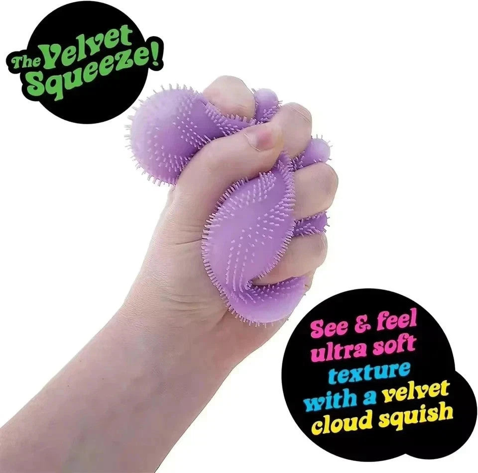 Schylling Needoh Fuzz Ball - Sensory Toy with a Velvet Texture Soft Cloud Squish