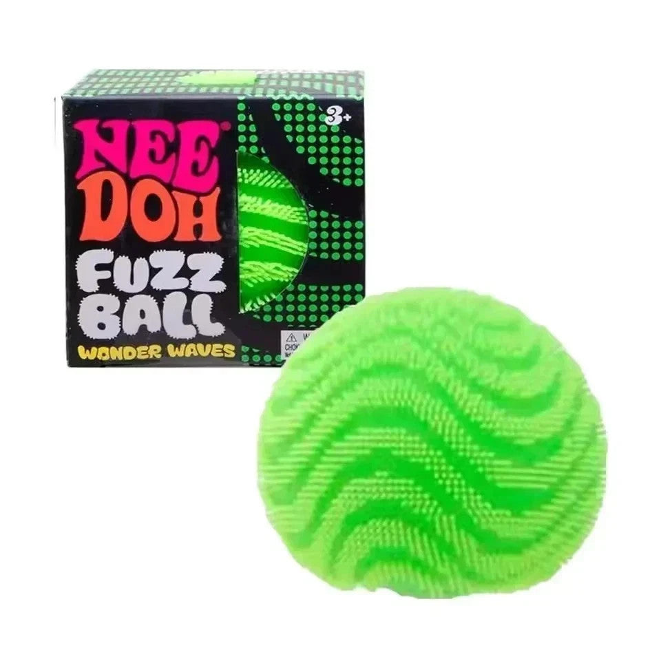 Schylling Needoh Fuzz Ball - Sensory Toy with a Velvet Texture Soft Cloud Squish