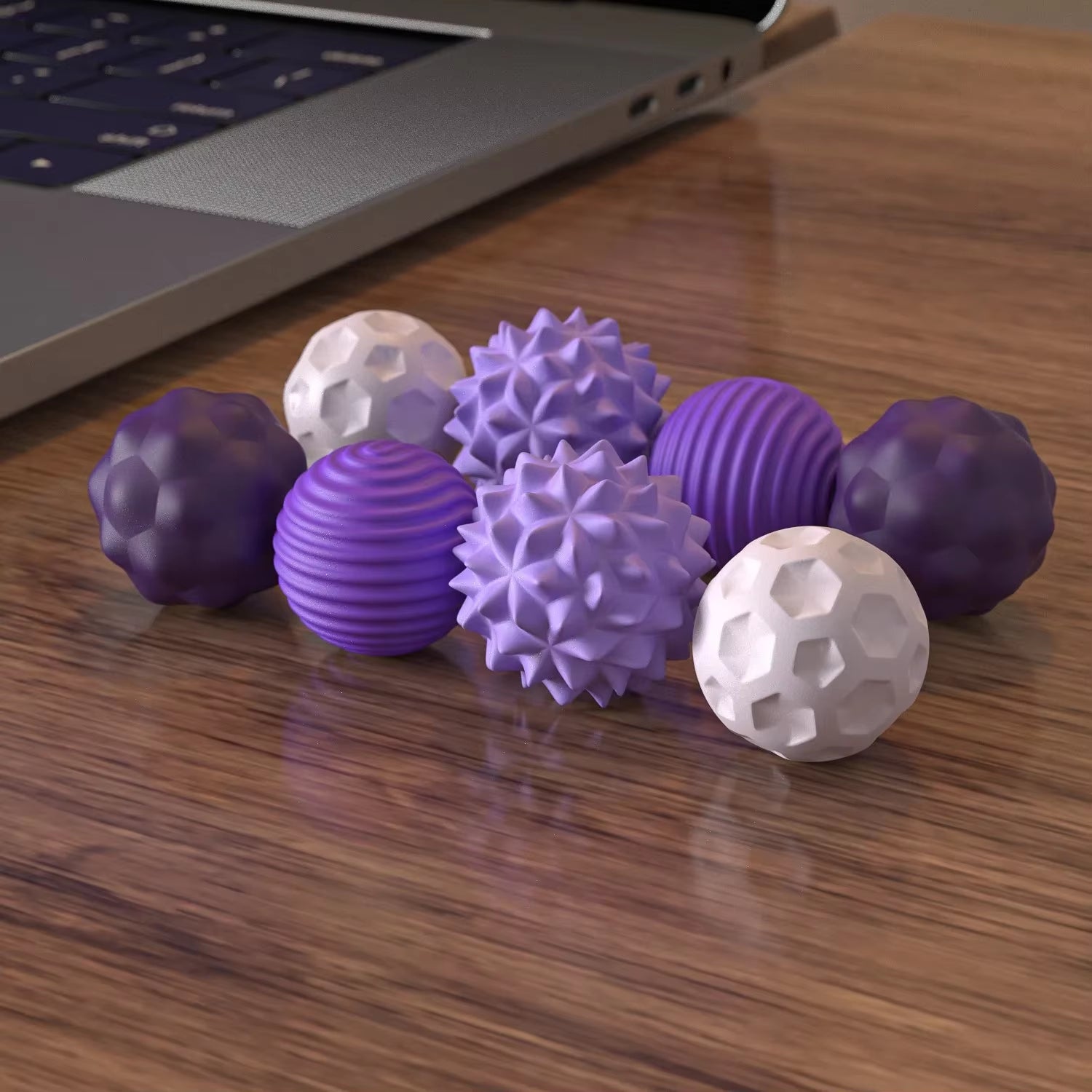 Silicone Magnetic Sensory Balls - Therapeutic Fidget Toy for Anxiety Relief and Support for Autism