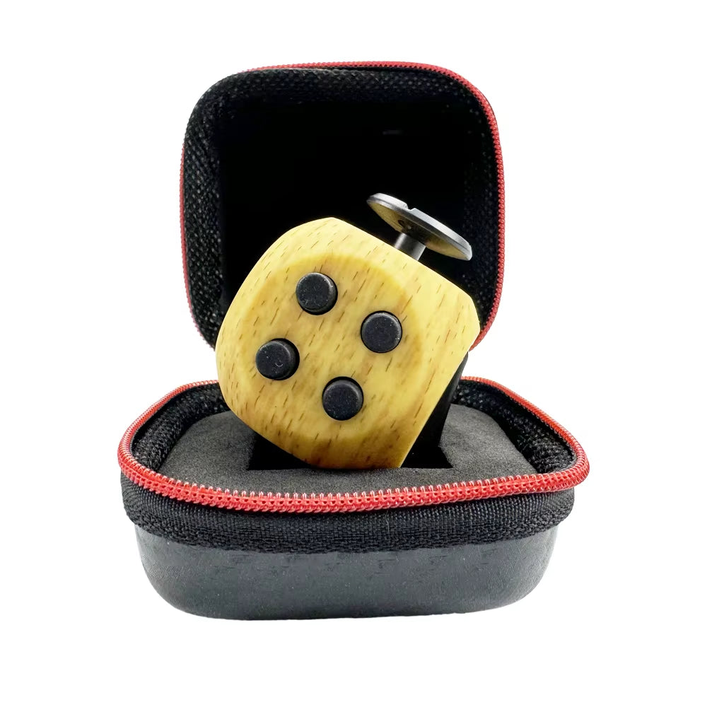 Fidget Cube EDC Stress Relief Toy - Sensory Fidgeting Dice for Adults and Children with Autism and ADHD, 12 Sides for Enhanced Focus